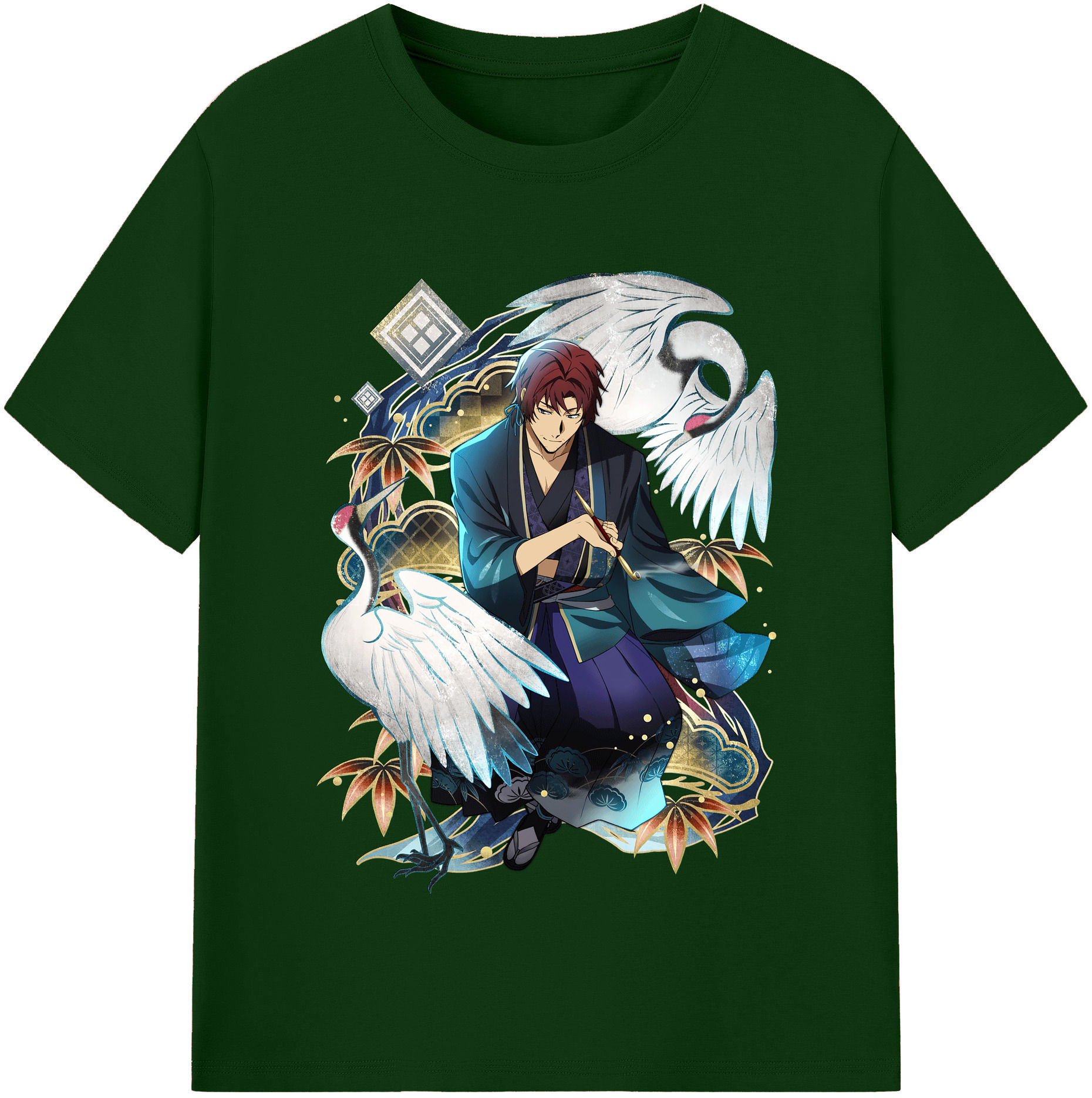 （画像用） 文豪ストレイドッグス Bungo Stray Dogs 綿100％半袖Tシャツ（フロントプリント）